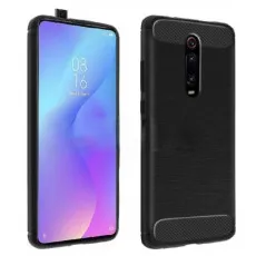 Husă Helmet Carbon Fiber pentru Xiaomi Redmi 9T, Black