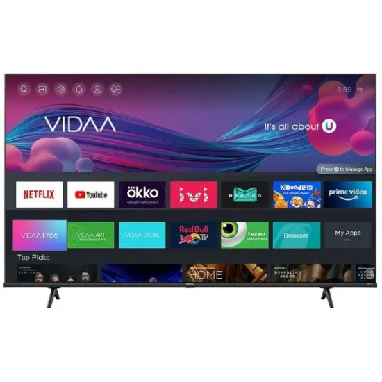 Televizor Hisense 43E7HQ Black (43"/UHD 4K)