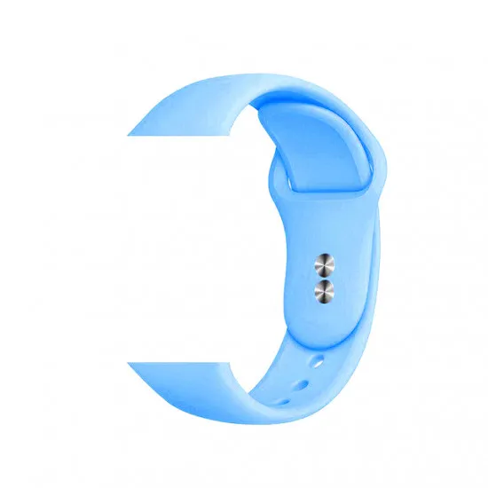 Curelușă Helmet Apple Watch 42/44mm M/L Blue (silicon)