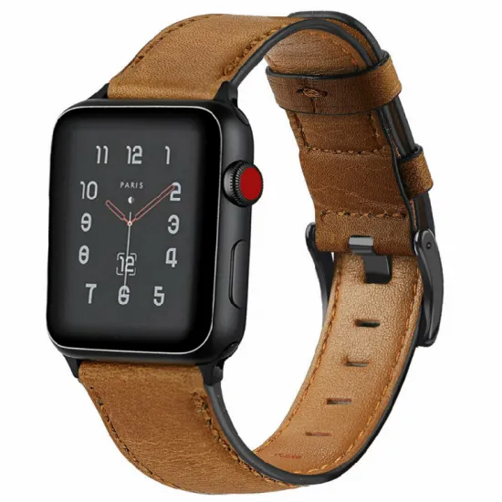 Curelușă VPG Apple Watch 40mm Brown (piele)