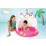 Piscină gonflabilă pentru copii Intex 58438, 102x102 cm, 45 l, 1-3 ani