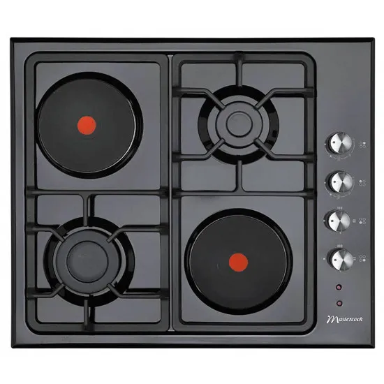 Plită mixtă Mastercook SIRIUS MC-E 4622 Black