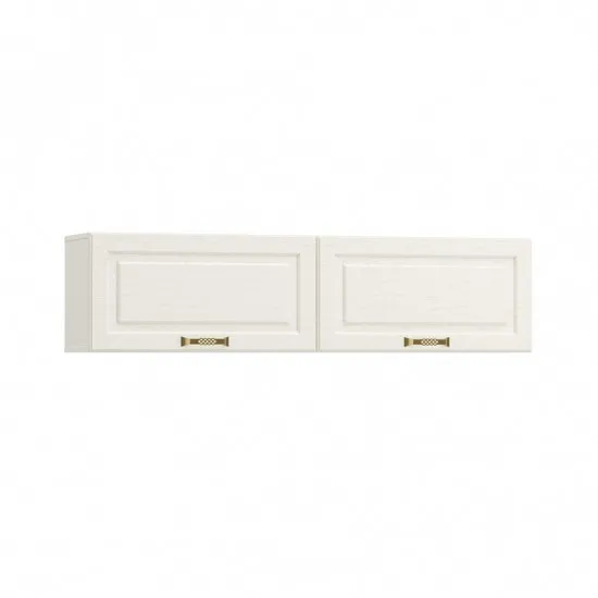 Dulap de perete ML-Mobila Liverpool 6 (140 cm), Ivory