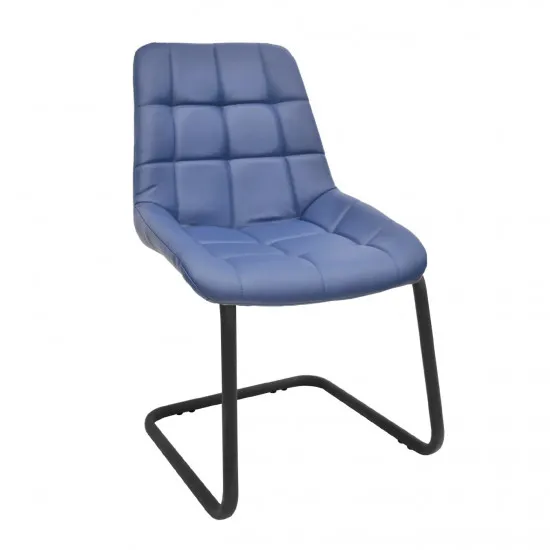 Scaun DP Nicole CF Eco 22 Blue/Black Legs