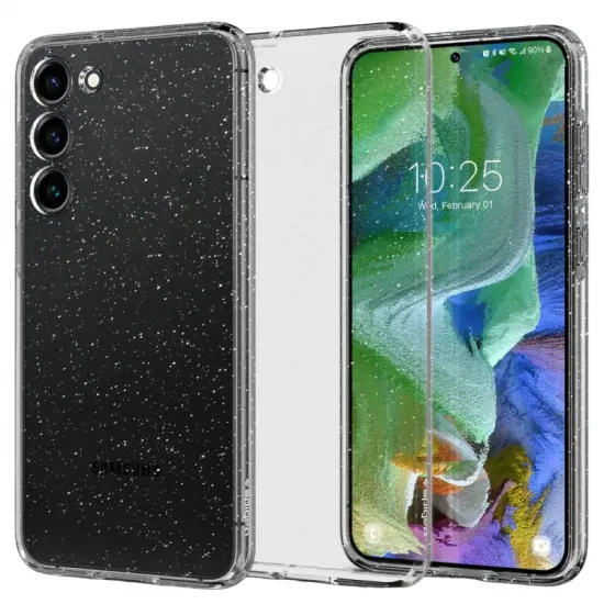 Husă Spigen Liquid Crystal pentru Samsung Galaxy S23 Plus, Glitter Crystal