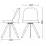 Scaun Nowy Styl Milana 4L Black/Eco-70