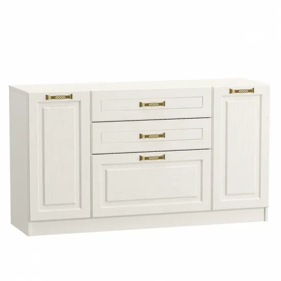 Комод ML-Mobila Ливерпуль 4 (140 см), Слоновая кость