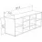 Antreu ML-Mobila Set 1 (105 cm), Stejar craft alb