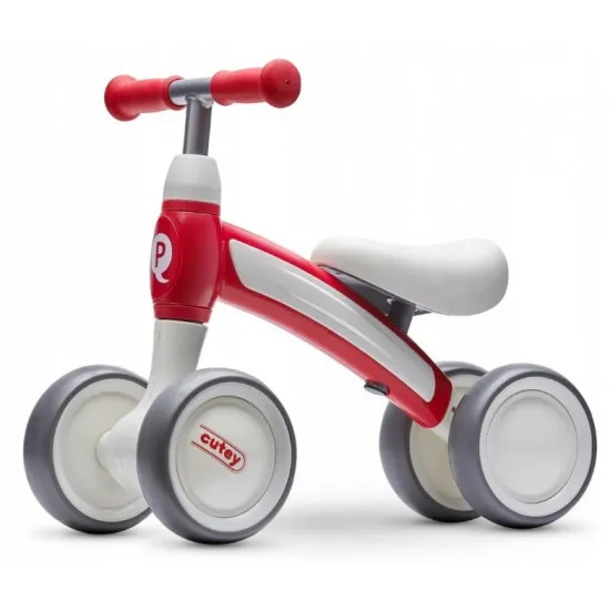 Bicicleta fără pedale Qplay Cutey Red