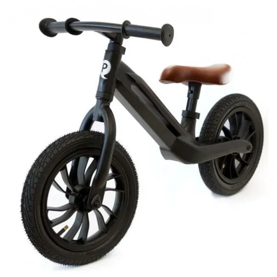 Bicicleta fără pedale Qplay Racer Black/Brown