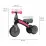 Bicicleta fără pedale Qplay Sweetie Pink