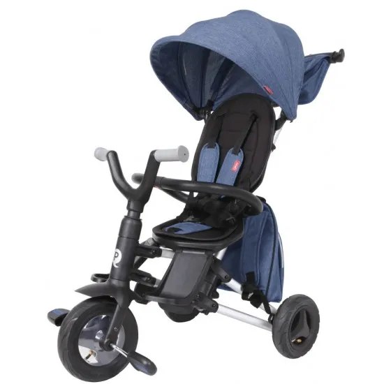 Tricicleta Qplay Nova Plus Rubber Blue