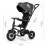 Tricicleta Qplay Rito Rubber Gray