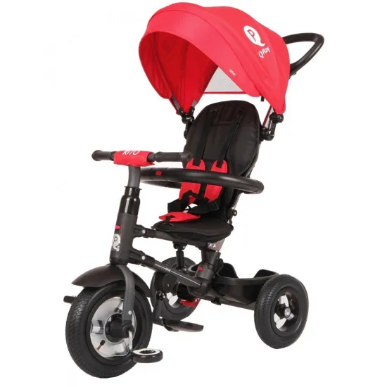 Tricicleta Qplay Rito Rubber Red