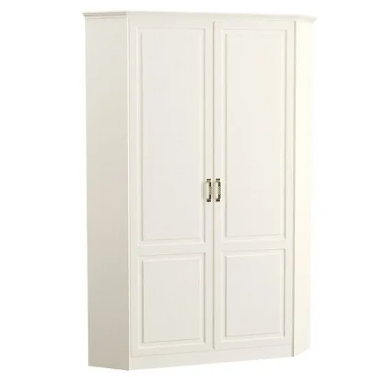 Dulap de colț ML-Mobila Liverpool 18 (110 cm), Ivory