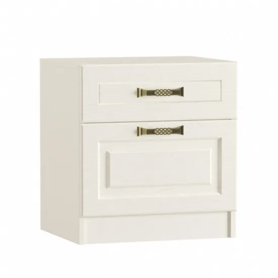 Noptieră ML-Mobila Liverpool 21 (50.2 cm), Ivory