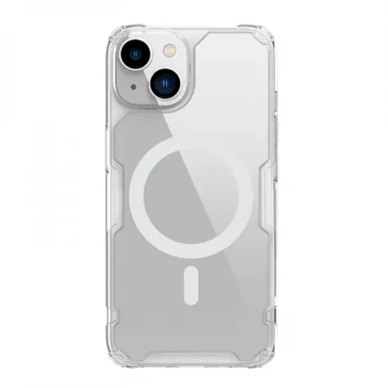 Husă Nillkin Ultra thin TPU, Nature Pro Magnetic pentru iPhone 14 Plus, Transparent