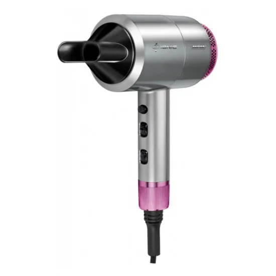 Uscător de păr MPM MSW-22, 1800 W, Silver/Pink