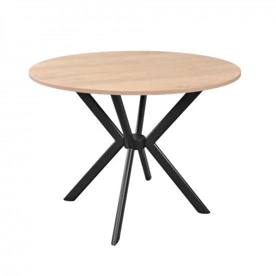 Masă pentru bucătărie DP Fiona, Black/Sonoma