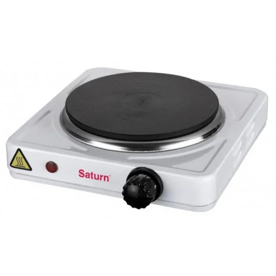 Плита настольная Saturn ST-EC0196 White