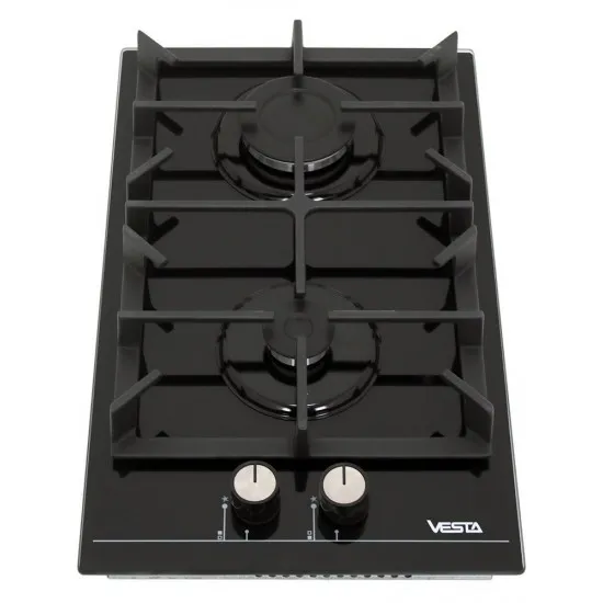 Plită gaz Vesta BHF3060ICG/BL Black