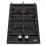 Plită gaz Vesta BHF3060ICG/BL Black
