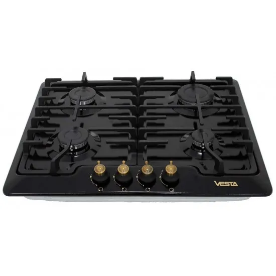 Plită gaz Vesta BHF6060ICE/RBL Black
