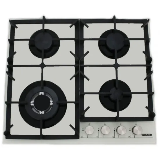 Plită gaz Wolser WL-KF 6400 Glass FFD Ivory