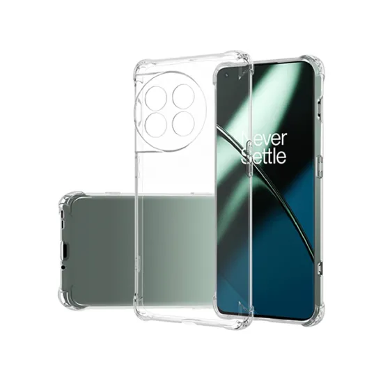 Husă Helmet Soft Clear pentru OnePlus 11, Transparent