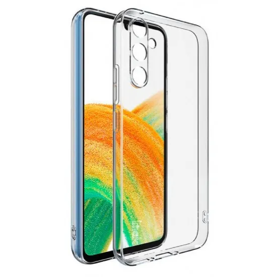 Husă Helmet Soft Clear pentru Samsung Galaxy A34, Transparent