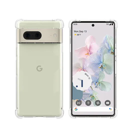 Чехол Helmet Soft Clear для Google Pixel 7, Transparent