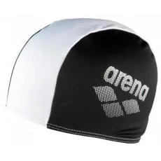Шапочка для плавания Arena Polyester II JR 002468-510 Black White Шапочка для плавания Arena Polyester II JR 002468-510 Black White
