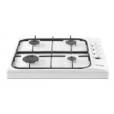 Газовая настольная плита Bauer OK 640RT40B, White Газовая настольная плита Bauer OK 640RT40B, White