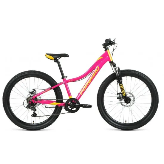 Bicicleta Forward Jade 24 2.0 disc (2021), Pink/Gold