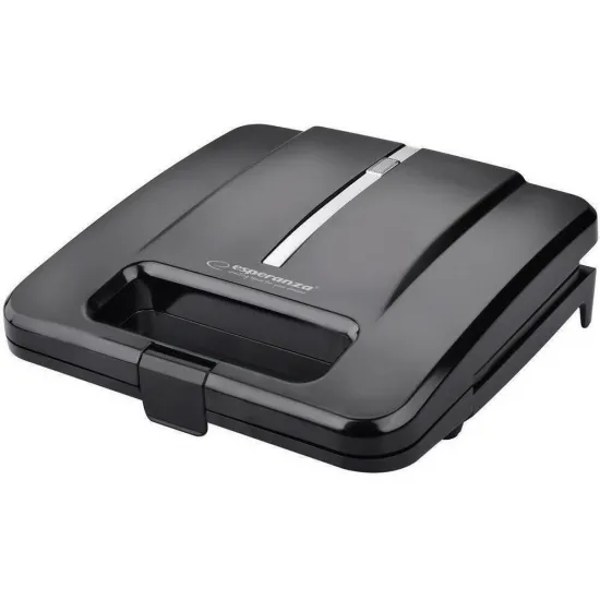 Aparat pentru sandwich Esperanza EKT 010, 1000 W, Negru
