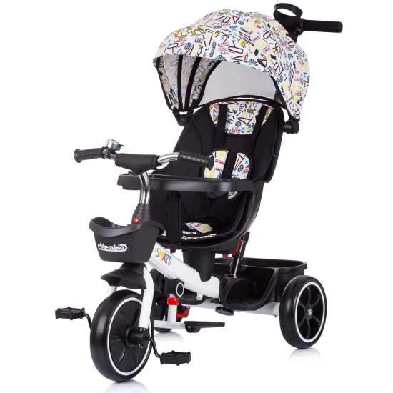 Трицикл Chipolino SMART TRKSA02203WH White