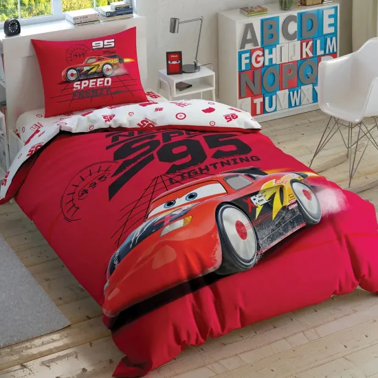 Детское постельное белье Tac Disney Cars Speed Frenzy Single (60259523)