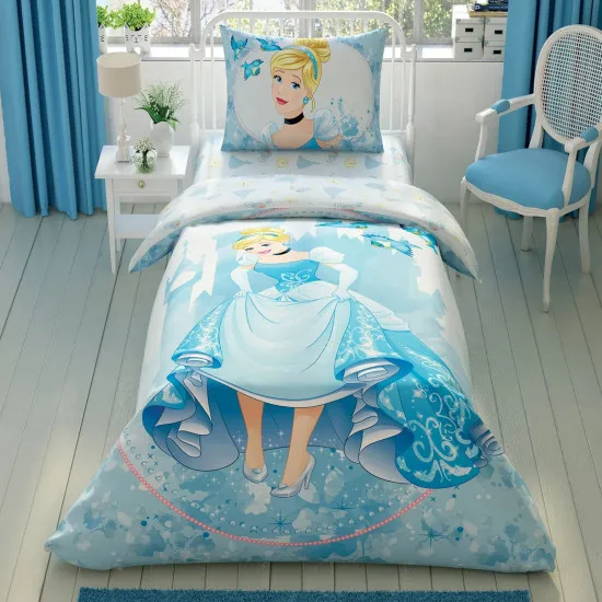 Постельное бельё Tac Disney Cindrella Single (60260052) (детский/Хлопок)