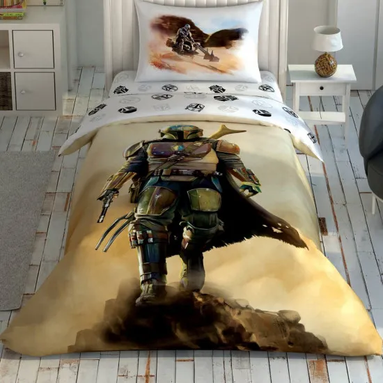 Постельное бельё Tac Disney Mandalorian Single (60259522) (детский/Хлопок)