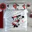Постельное бельё Tac Disney Minnie&Mickey Love Double (60251268) (детский/Хлопок)
