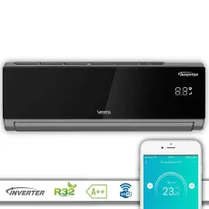 Кондиционер Vesta AC-12i Smart Inverter Wi-Fi, 12000 BTU, до 25 м², Черный