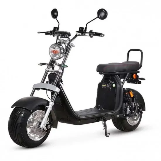 Scooter electric Citycoco TX-10-2A, 2000 W, 20 Ah, Negru