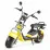Scooter electric Citycoco TX-07-5, 2000 W, 20 Ah, Galben