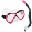 Mască cu tub Aqualung Cub Combo SC3990002 Transparent/Pink