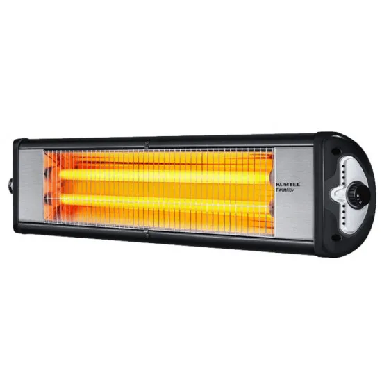 Обогреватель инфракрасный Kumtel DX-25 Black (2500 Вт)