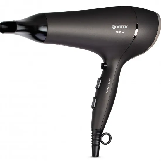 Фен Vitek VT-2533, 2200 Вт, Black