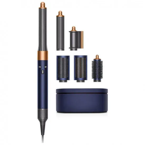Uscator de par styler Dyson HS05 Airwrap Complete Long Prussian Blue/Rich Copper