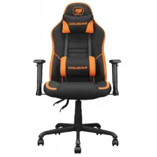 Fotoliu de gaming Cougar Fusion SF, Black/Orange