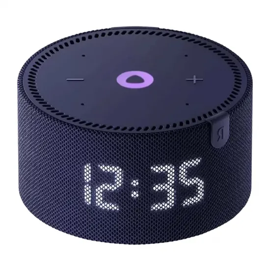 Колонка умная Yandex Station Mini (Clock) YNDX-00020B Blue