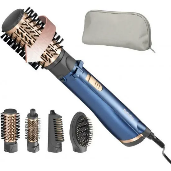 Uscător de păr-perie Babyliss AS966ROE, 1000 W, Blue